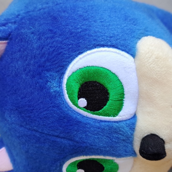 Sonic The Hedgehog 2020 Toy Factory Plush The Movie Baby Sonic Sega RARE HTF - Picture 9 of 11